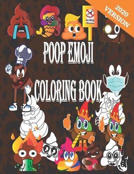 Poop Emoji Coloring Book, Said Amaz 9798652364151 Boeken