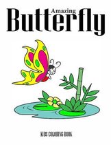 Amazing Butterfly Kids Coloring Book