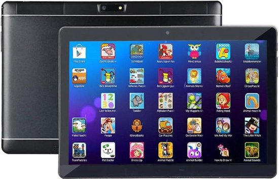 Antarctica Medewerker gek geworden kinder tablet - 32 GB - 10 inch - kurio tab - android 7.0 - zwart/zilver  kinderen -... | bol.com