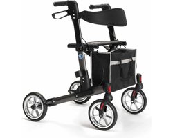 Vermeiren rollator - Lichtgewicht - Opvouwbaar - Voor binnen en buiten - Grijs
