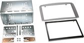 2-DIN Paneel Alfa Romeo 147 / GT 2000-2010 - Kleur: zilver