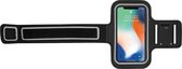 Sport / Hardloop Armband (ZWART) voor iPhone 11 Pro / XS / X / 8 / 7 / 6S / 6 - Spatwaterdicht, Reflecterend, Neopreen, Comfortabel met Sleutelhouder