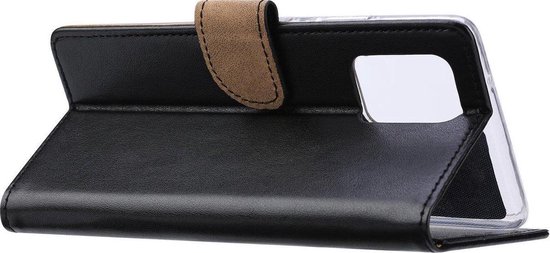 Étui Portefeuille Samsung Galaxy S10 Lite 2020 Goud avec 2 pièces de protection d'écran en Glas