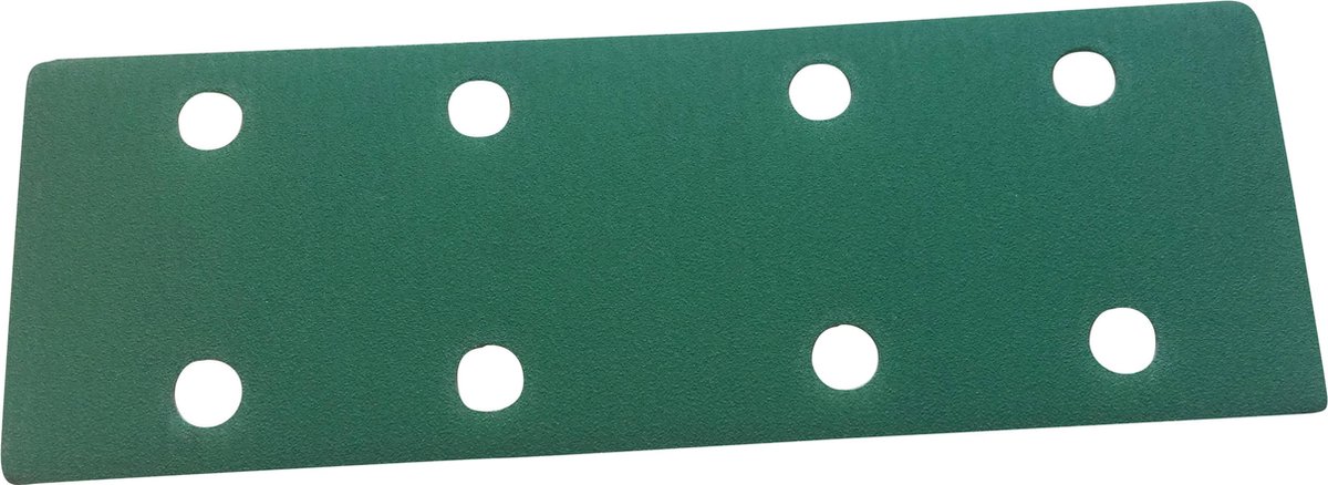 Schuurpapier groen strook P180 70x125mm