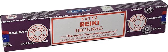 Wierookstokjes Satya Reiki (los pakje van 15 gram)