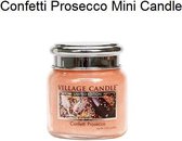 Village Candle - Confetti Prosecco - Mini Candle - 25 Branduren