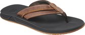 Reef Slipper Leather Element TQT zwart/bruin maat 45