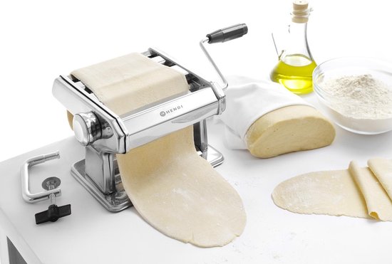 Hendi - Pastamachine Kitchen Line - Met Zwengel en Tafelbevestiging - Max. breedte: 14cm van HENDI — afbeelding 5