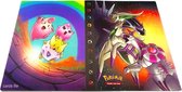 Pokémon verzamelmap - exclusief kaarten - 4 pocket - Palkia en Diagla