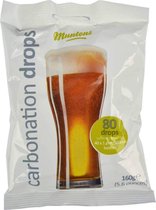 Muntons Carbonation Drops -  80 stuks - 20 L - carboniseren van bier en cider op fles - makkelijk bottelen - bottelsuiker