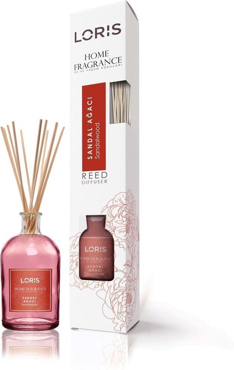 Loris Parfum - Sandalwood - Huisgeuren - Geurstokjes - Bamboo