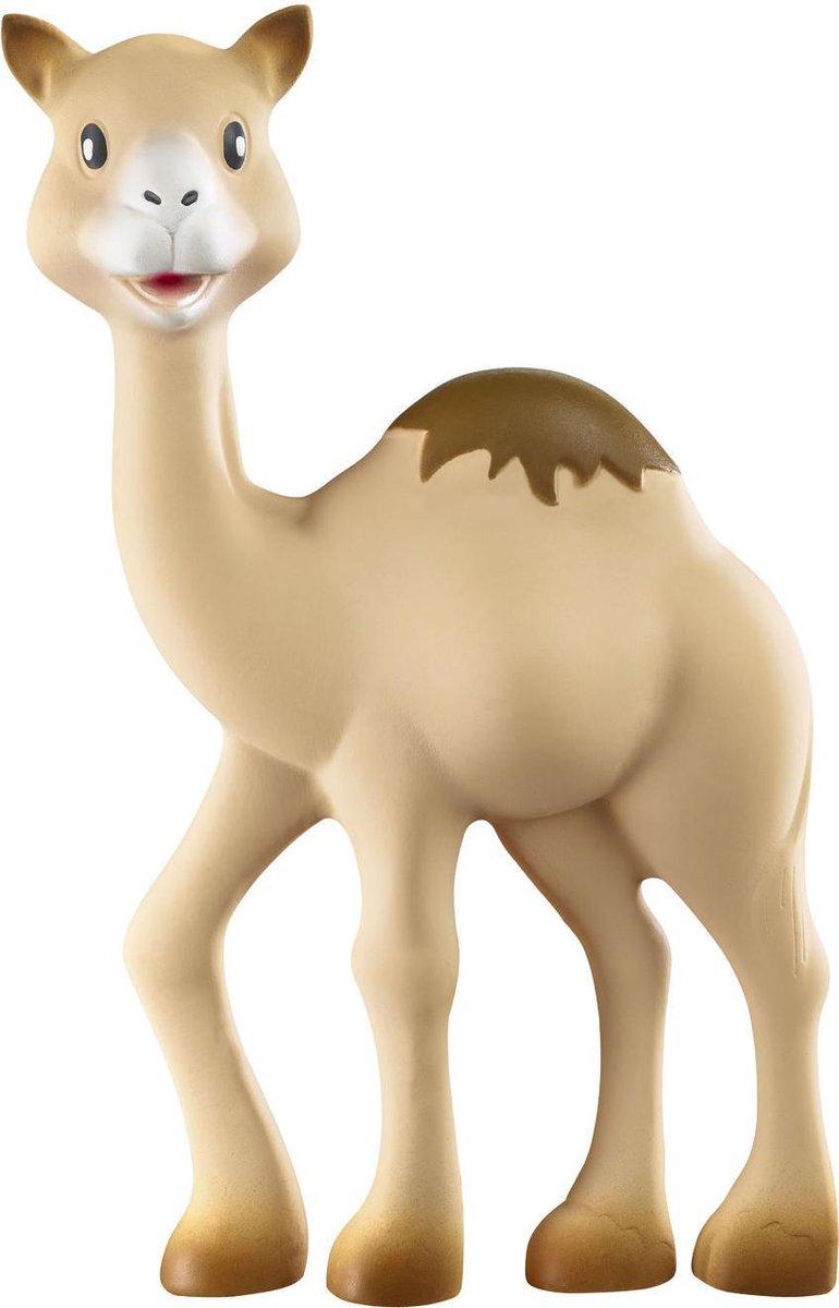 Goedkoopste Sophie de giraf Al Thir de Dromedaris - Bijtspeeltje - Bijtspeelgoed - Baby speelgoed - Kraamcadeau - Babyshower cadeau - 100 Natuurlijk rubber - Vanaf 0 maanden - 18 cm - Zand/Bruin