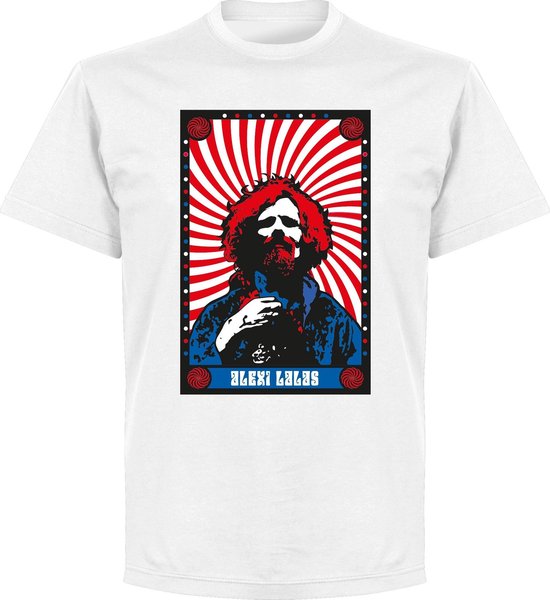 Lalas Psychadelic USA T-Shirt - Wit - L