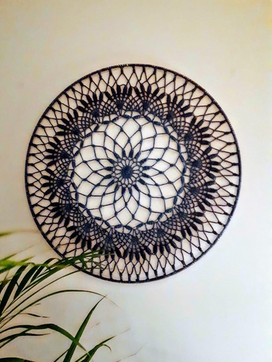 Boho Wanddecoratie Met Macramé, Houten Kralen En Bladeren Groene Wanddecoratie Voor Slaapkamer En Kinderkamer