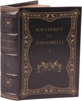 Baroque - Opberger - Boek doos 23 cm Scientifique et Industrie - 23x16.5x5.5 - PU Leather