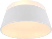 LED Plafondlamp - Trion Barnaness - E27 Fitting - 3-lichts - Rond - Mat Wit - Aluminium