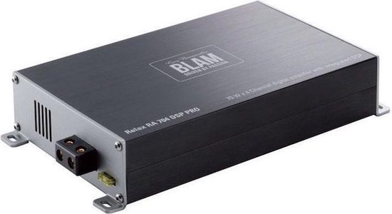 Blam RA 704 DSP PRO regelbare audioversterker met bluetooth + app 