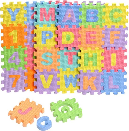 Badpuzzel Foam Letters en Cijfers