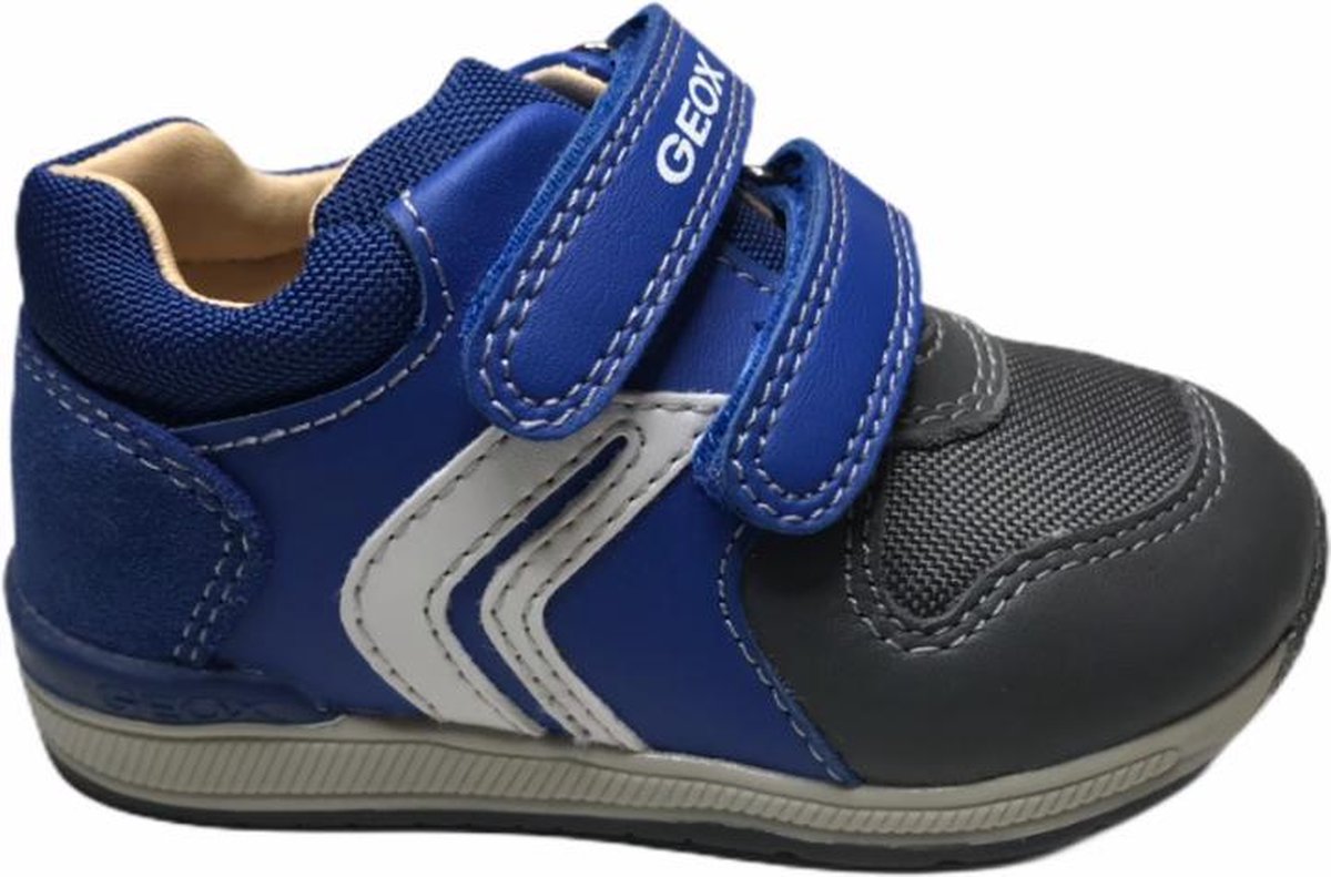 Geox velcro sneakers Rishon blauw grijs mt 19