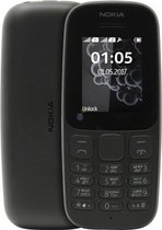 Nokia 105 Neo Zwart Lebara simkaart + simlockvrij