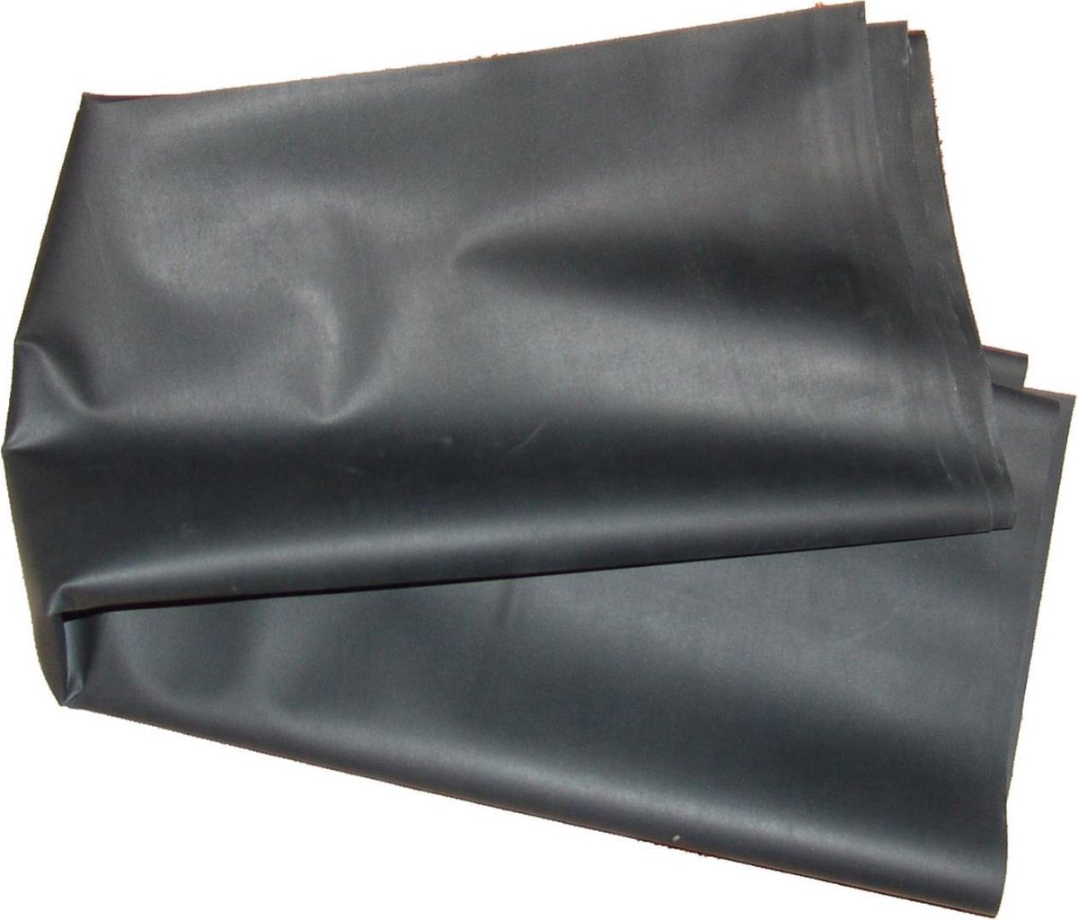 Rubber laken - bedzeil - zwart natuurrubber - 90 x 200 cm | bol.com