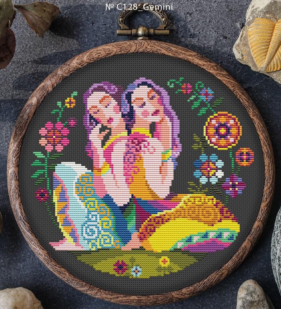 BORDUURPAKKET MANDALA STERRENBEELD TWEELING