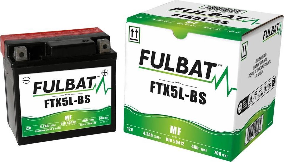 FULBAT FTX5L-BS scooter ACCU op Prijzenvolger.com