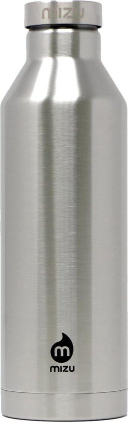 MIZU Thermosfles RVS V8 Stainless 750 ml Duurzame Isolerende Drinkfles RVS  | bol.com