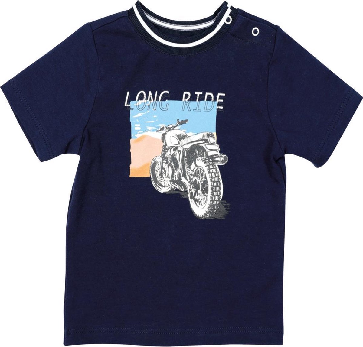 Ducky Beau t-shirt maat 68 navy