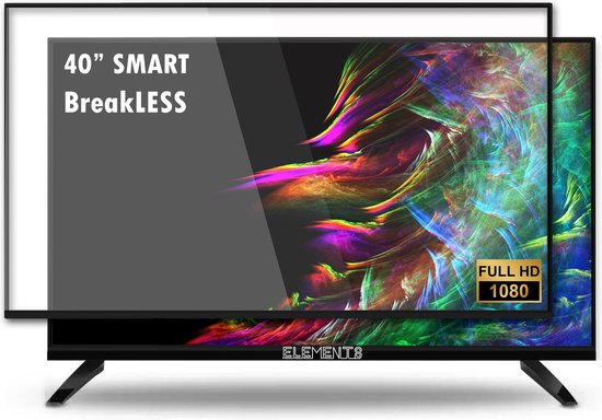 Antagonisme Vliegveld Het eens zijn met ELEMENTS ELT40SDEBR9 - Smart TV - 40 Inch - Android 9.0 | bol.com