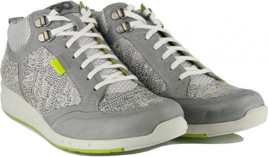 Durea Go Sneakers - 9640 - Kleur Grijs/Wit - Maat 37 | bol.com