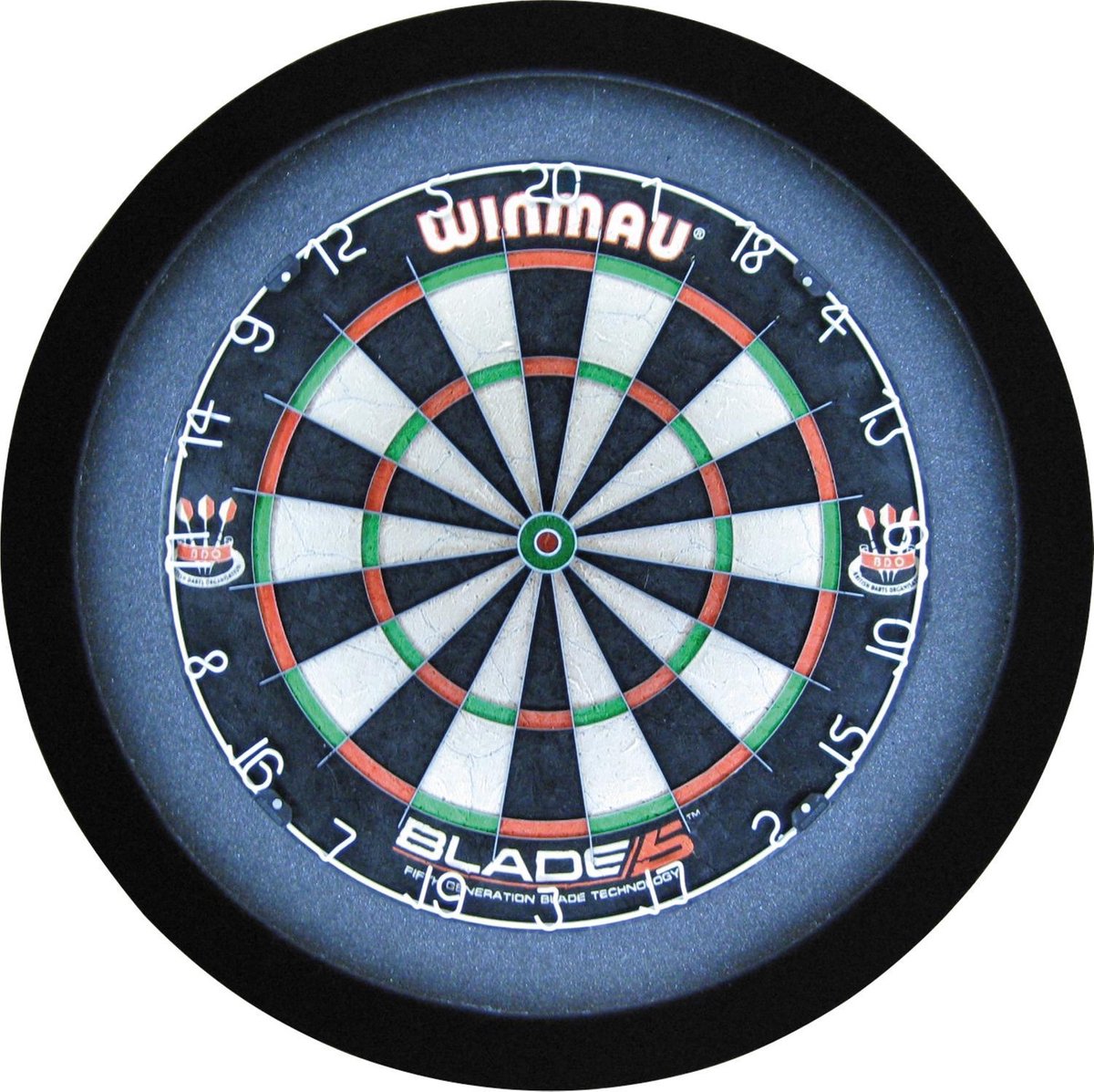 GrandSlam dartbord led-lighting zwart | bol.com