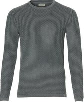 Dstrezzed Pullover - Slim Fit - Grijs - 3XL Grote Maten