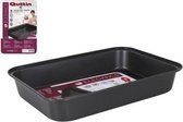 Bol.com Quttin braadschaal rechthoekig 34 x 24 cm antraciet aanbieding