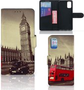 Mobiel Bookcase Geschikt voor Samsung Galaxy A41 Smartphone Hoesje Londen