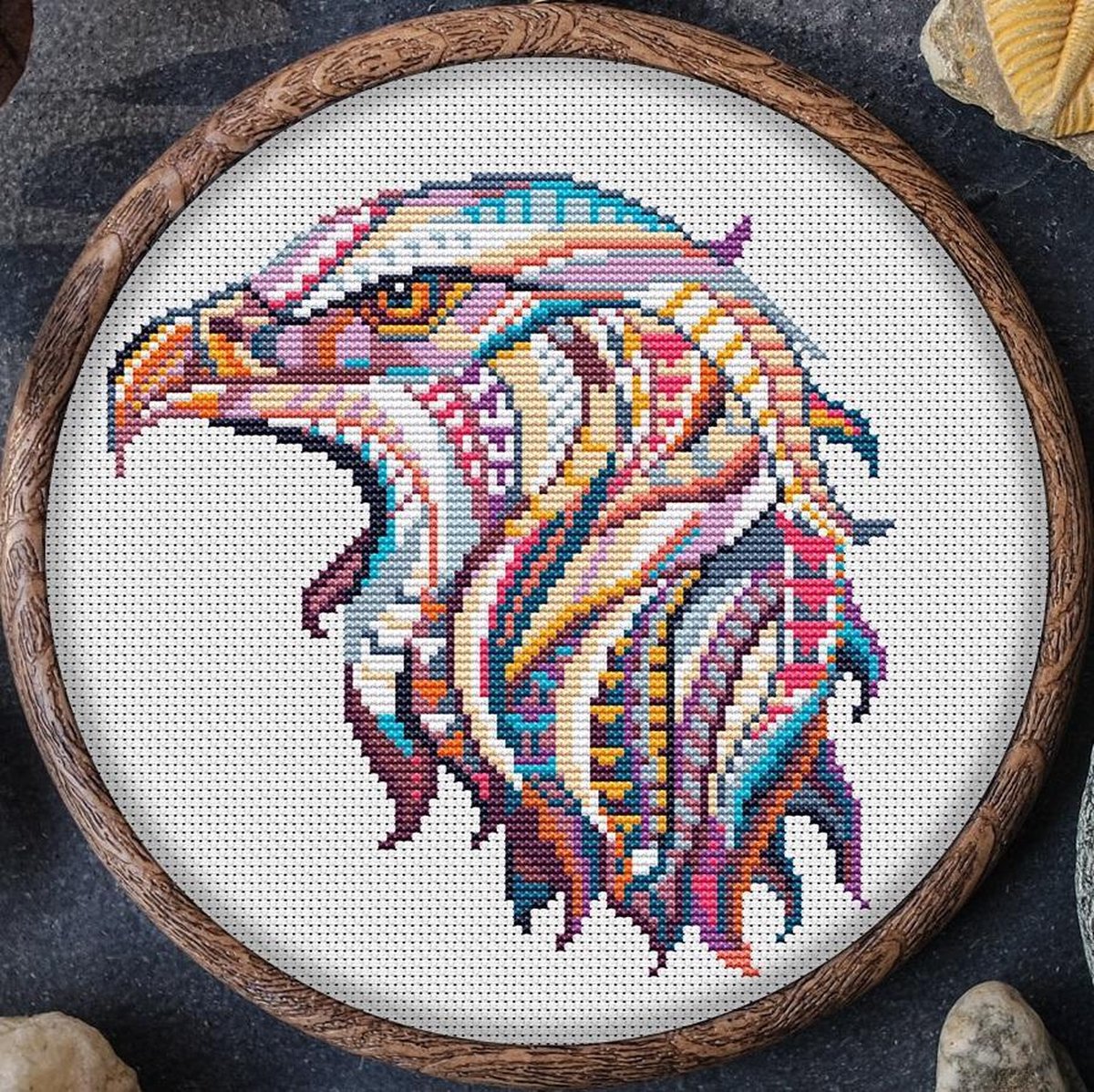 Borduurpakket MANDALA HAVIK