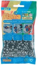 Strijkparels Hama - 1000 stuks - Zilverkleurig