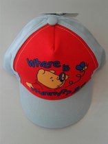 Winnie de Poeh pet - cap - katoen - Disney Baby maat 50 cm