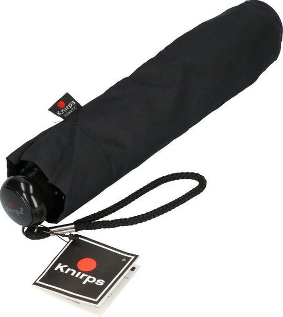 Knirps Duomatic Paraplu black paraplu - zwart - inklapbare plu | bol.com