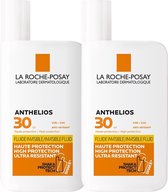 La Roche-Posay Anthelios Onzichtbare Zonnebrand Fluide SPF30 - 2x 50ml