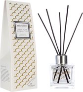 Wax Lyrical Fired Earth Geurstokjes | Reed Diffuser White Tea & Pomegranate - witte thee kardemom lelie tijm granaatappel - 180 ml