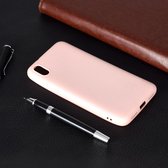Voor Xiaomi Redmi 7A Candy Color TPU Case (roze)