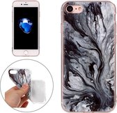 Voor iPhone 8 & 7 Ink Marble Pattern Soft TPU beschermhoes