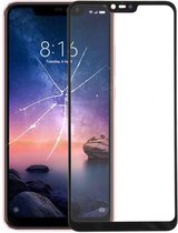 Front Screen Outer Glass Lens voor Geschikt voor Xiaomi Redmi Note 6 (zwart)