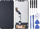 Lcd-scherm en digitizer volledige montage voor Xiaomi Pocophone F1 (zwart)