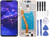 Lcd-scherm en digitizer volledige montage met frame voor Huawei Mate 20 Lite / Maimang 7 (goud)