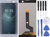 Lcd-scherm en Digitizer Full Assembly voor Sony Xperia XA2 (grijs)