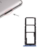 SIM-kaarthouder + SIM-kaarthouder + Micro SD-kaart voor Geschikt voor Xiaomi Redmi S2 (blauw)