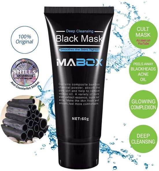 Masque Peel Off Tête Noire - Masque Noir - Masque Nourrissant - Masque Peel  Off -... | bol