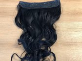 Clip In Extensions 1delig extra dik&vol zwart 190gram Monofibre